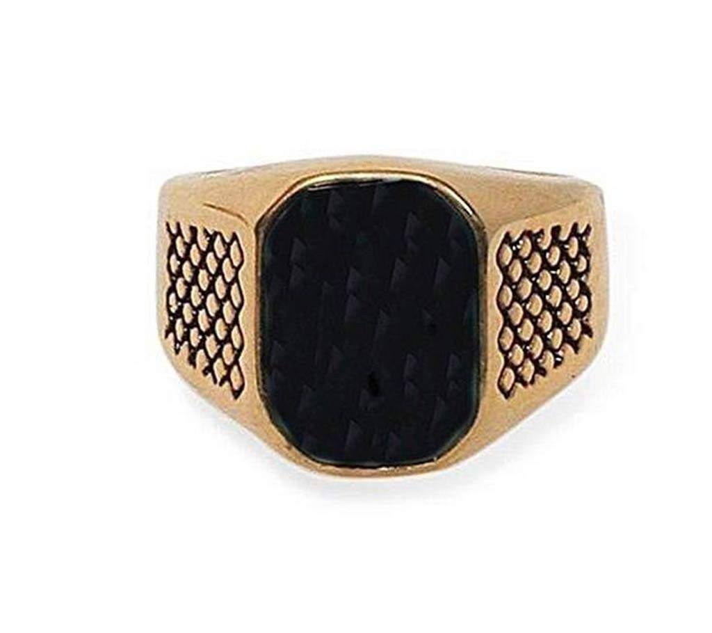 Golden Metal Finger Ring for men