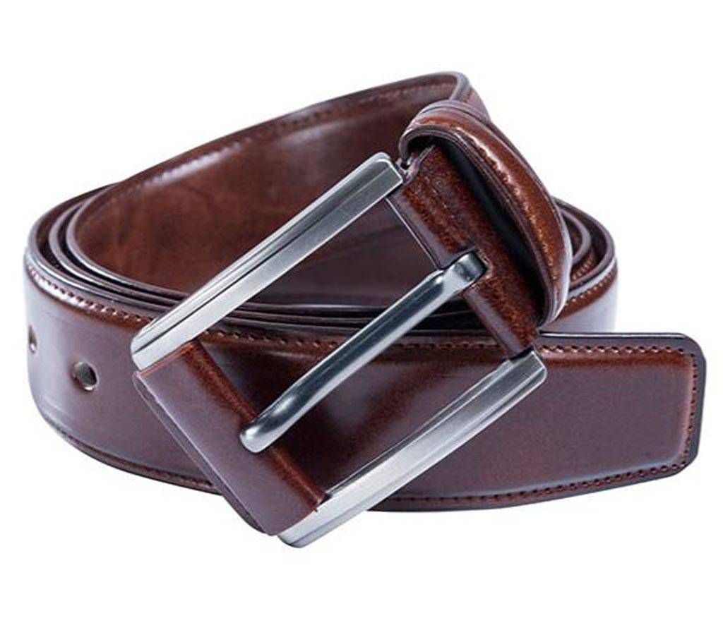 Mixed Leather Formal Belt For Men