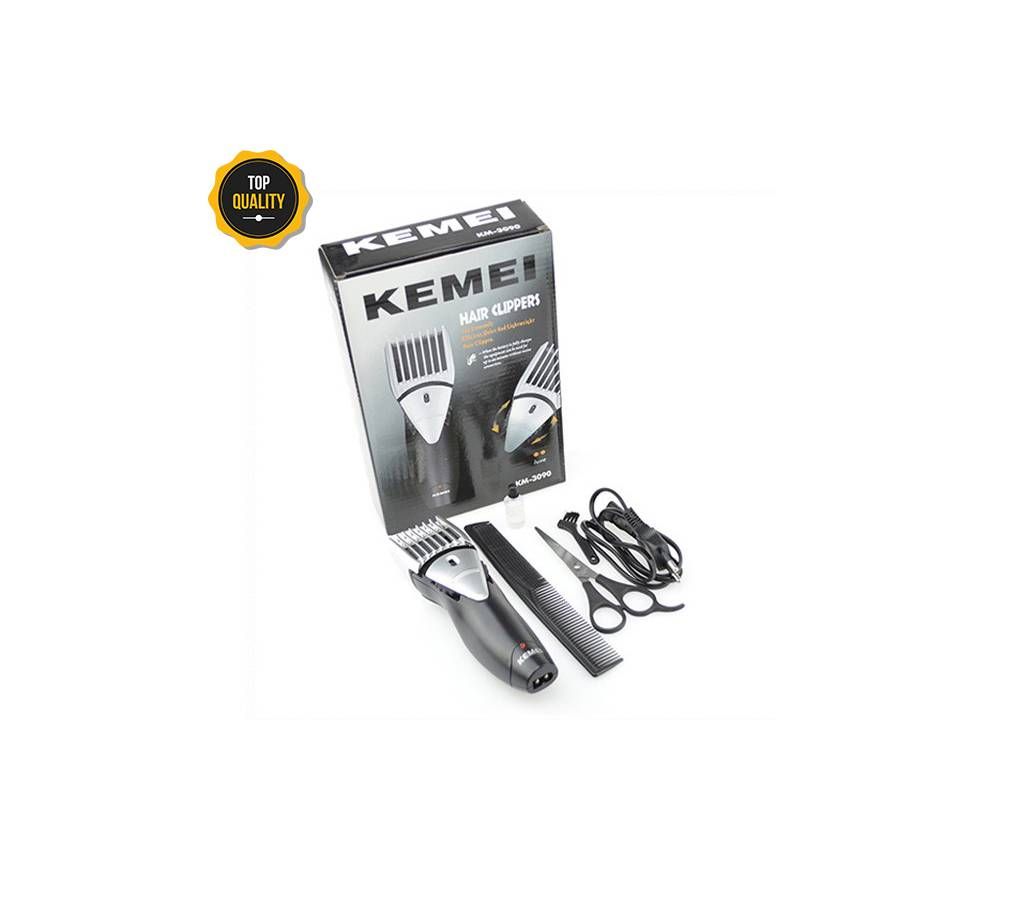KM-3090 Rechargeable Electric Hair Clipper/Trimmer