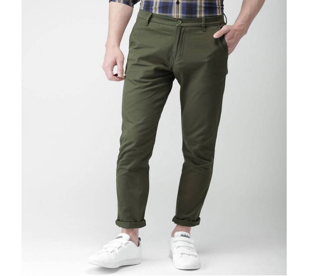 Menz Slim Chinos Full Pants 