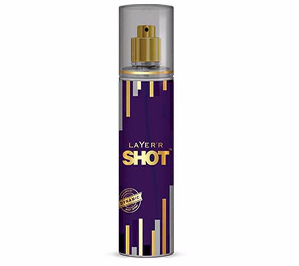 LAYER'R Shot Gold Fragrant Body Spray For Men