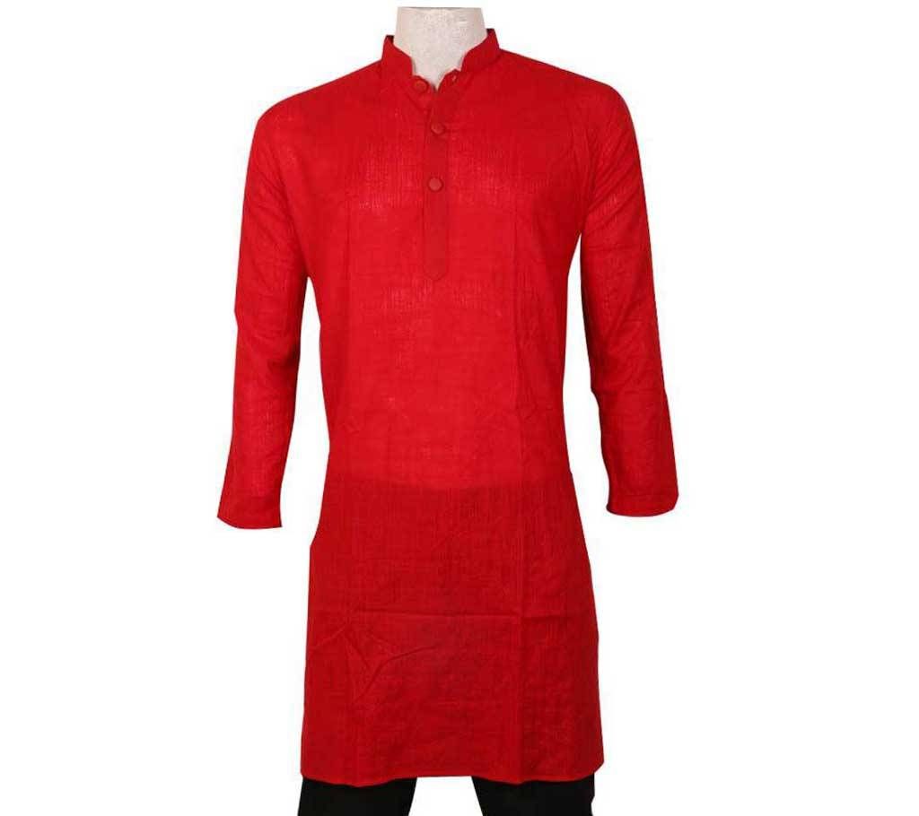 RED PANJABI FOR MEN