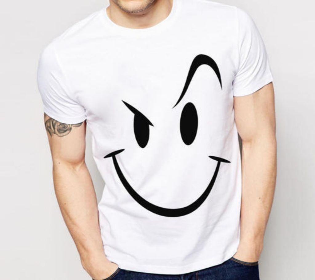 Mens Docomo Half Sleeve Cotton T-Shirt