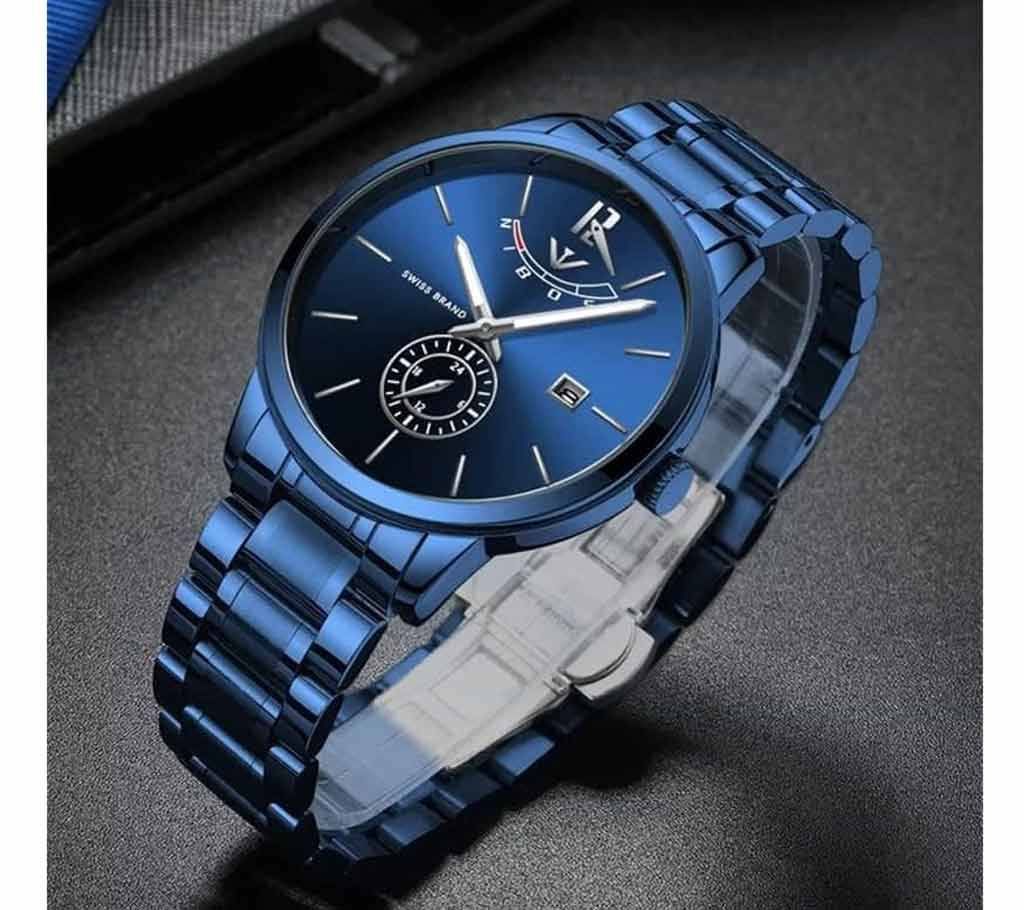 NIBOSI 2318 Masculino Relojes Watch - Blue