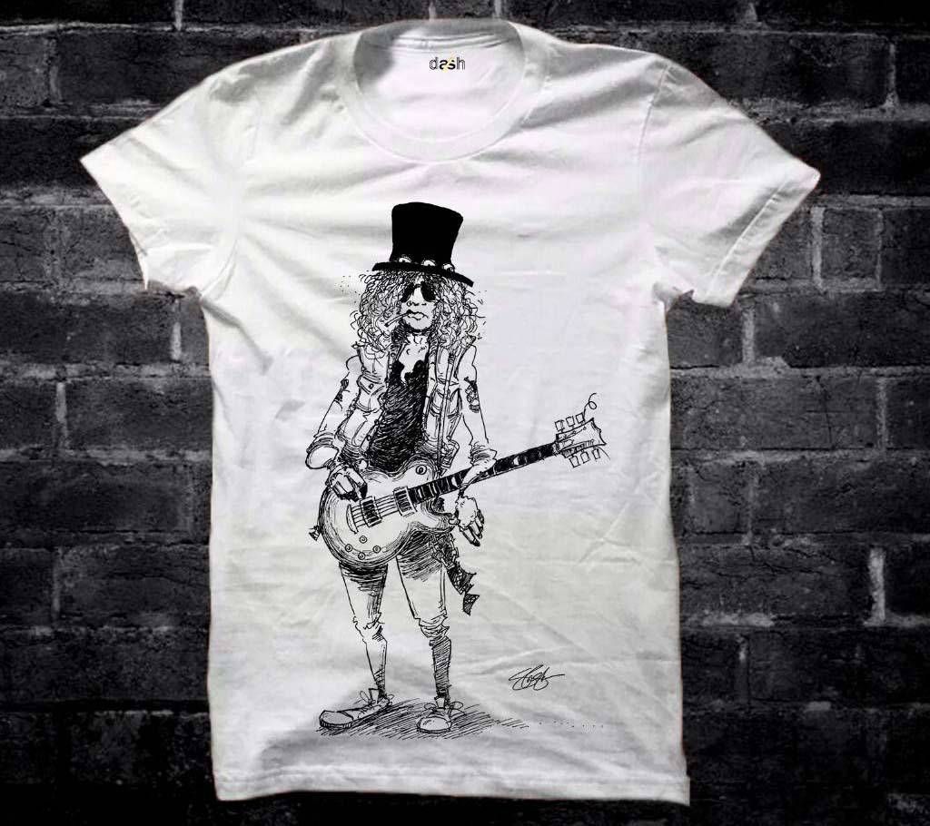 Slash gents round neck t-shirt