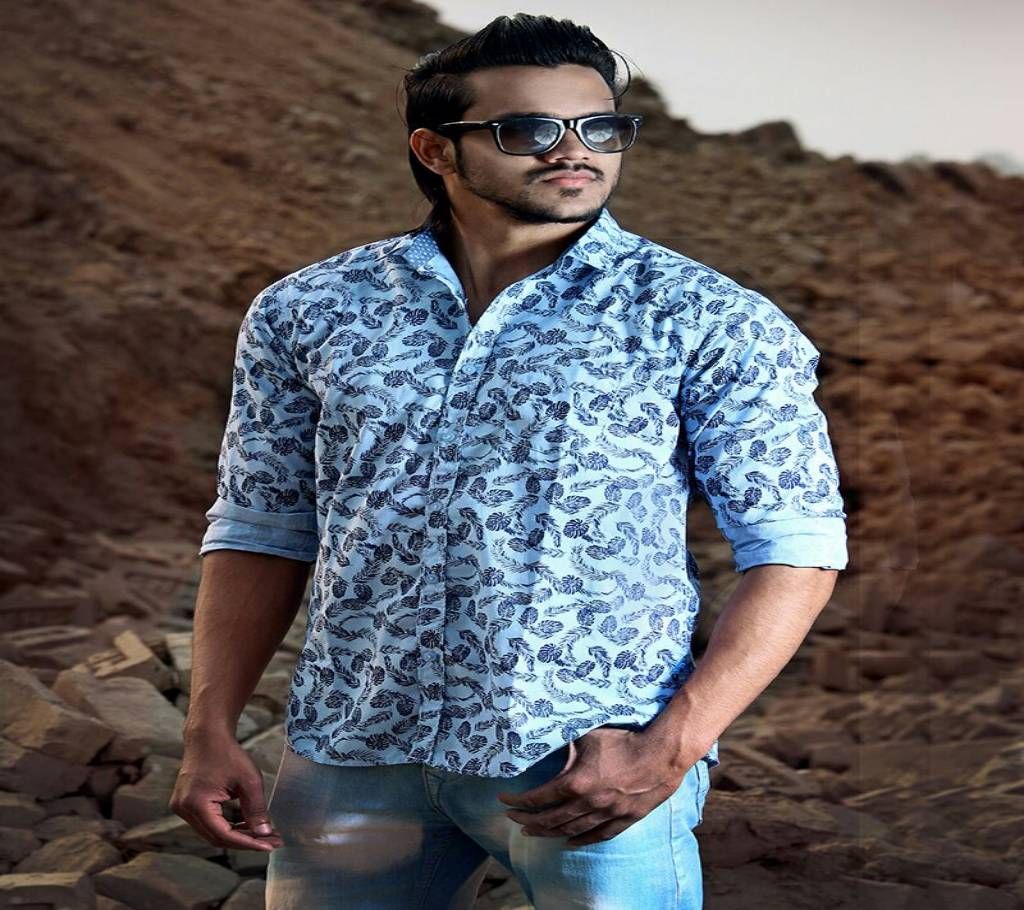 Men's  Printed Casual Shirt by Ritzy