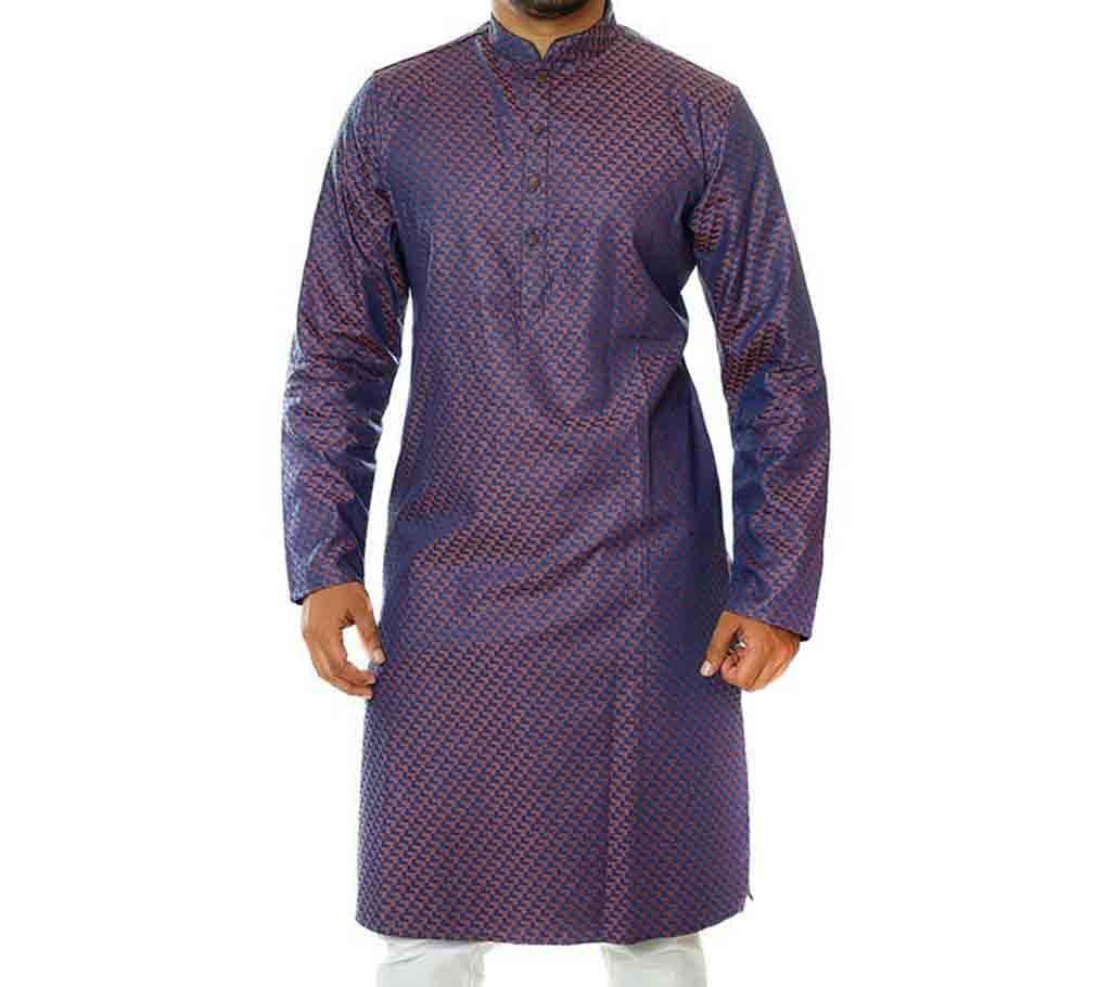 Mens Cotton Panjabi (TMP415) Violet
