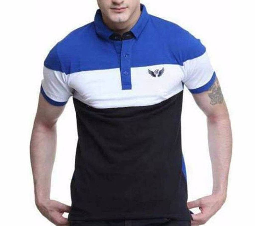 Gents Half Sleeve Multi Color Polo Shirt