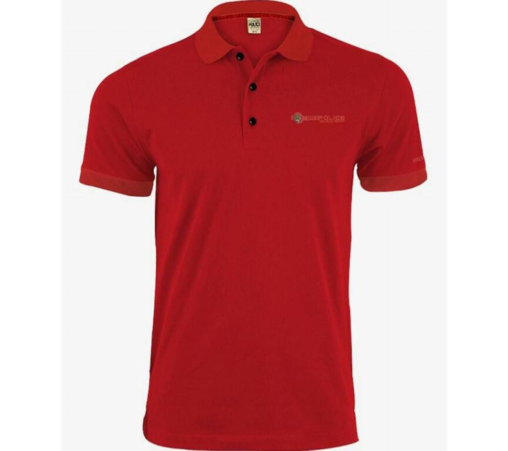 Police Half Sleeve Mens Polo Shirt (Copy)
