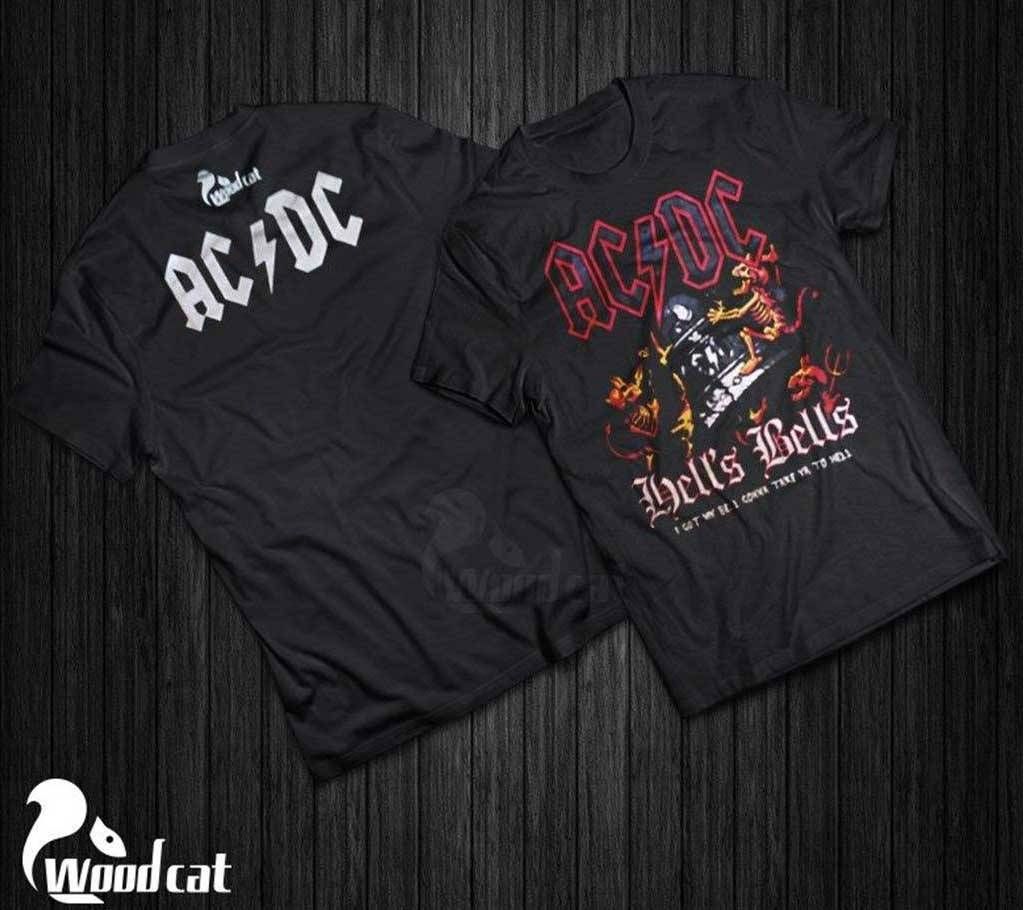 AC/DC Half Sleeve T-Shirt For Men