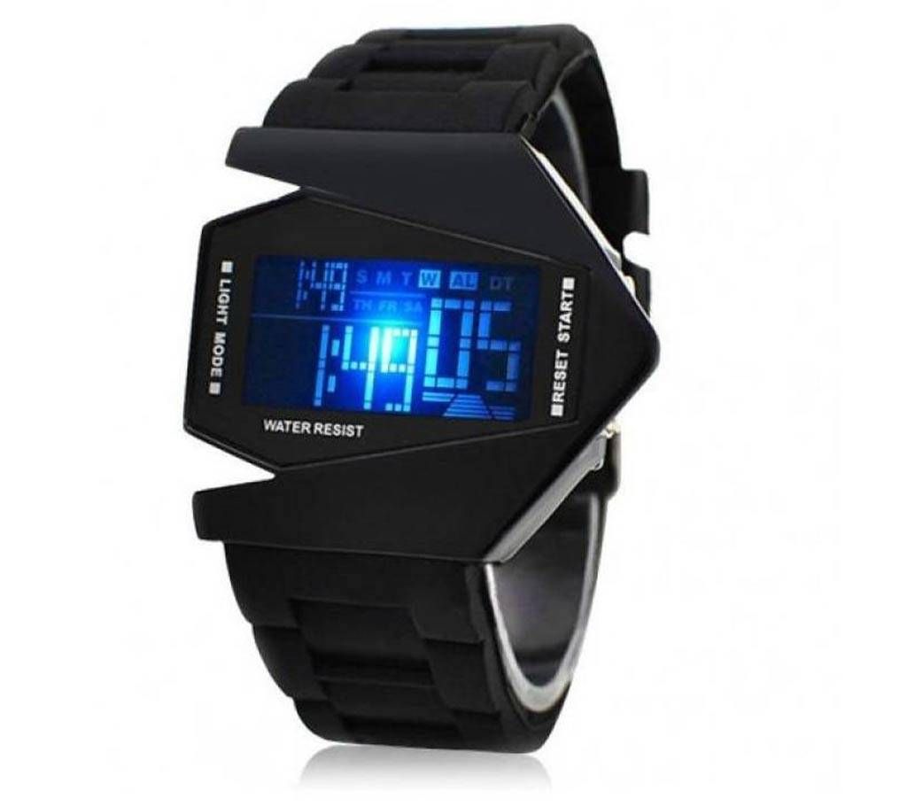 Gents LED Fighter Watch