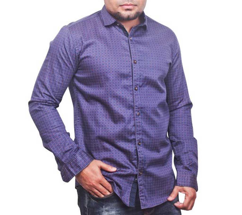 Printed cotton full sleeve casual shirt