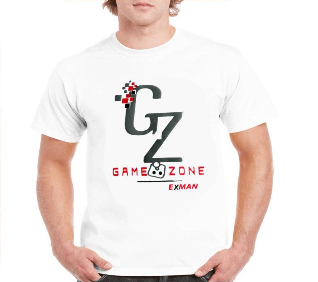 GAME ZONE-Gents Half sleeve cotton t-shirt