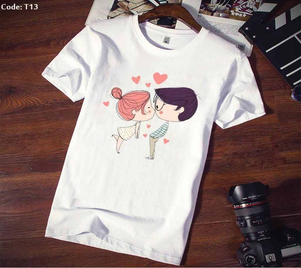 Couple Menz Half Sleeve T-Shirt