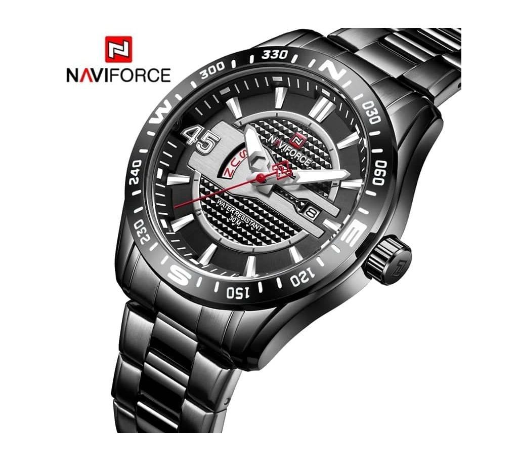Naviforce 9157 Fashion & Casual Stemless Steel Watch For Men-Naviforce watch