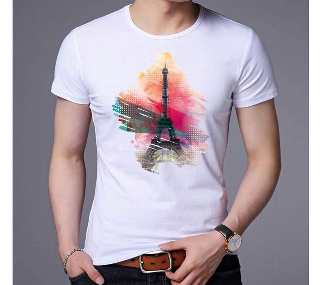 Eiffel Tower T-Shirt Foe Men