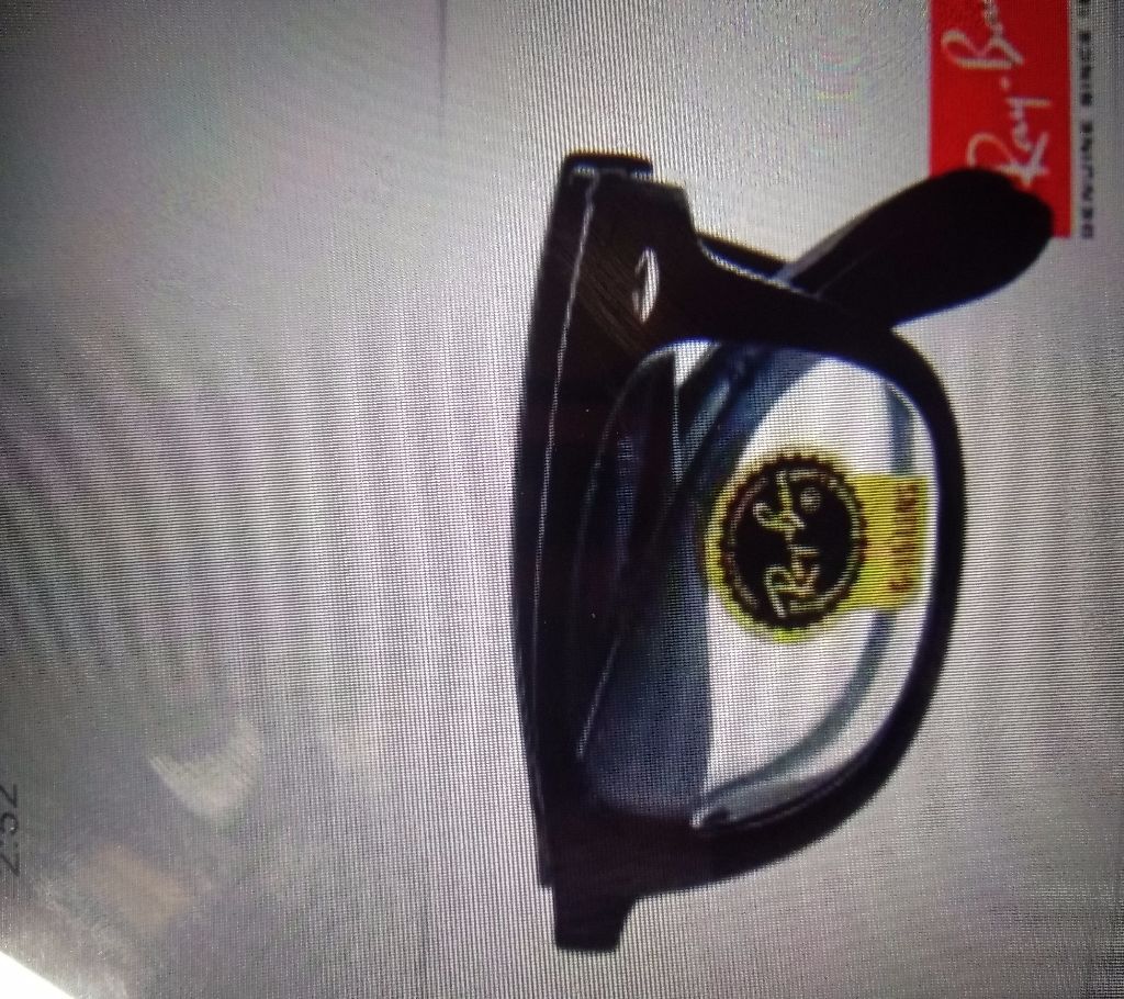 Ray Ban Black & White  Wayfarer Folding  Sunglasses