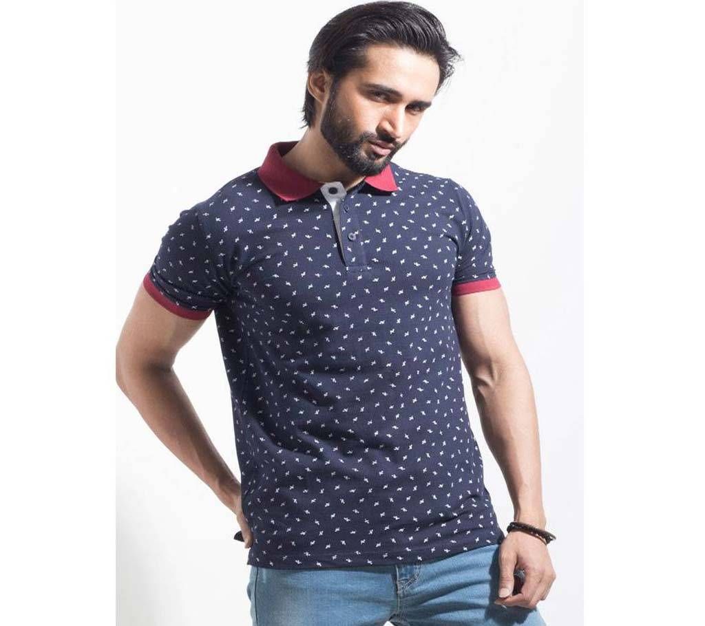 Menz Printed Polo Shirt