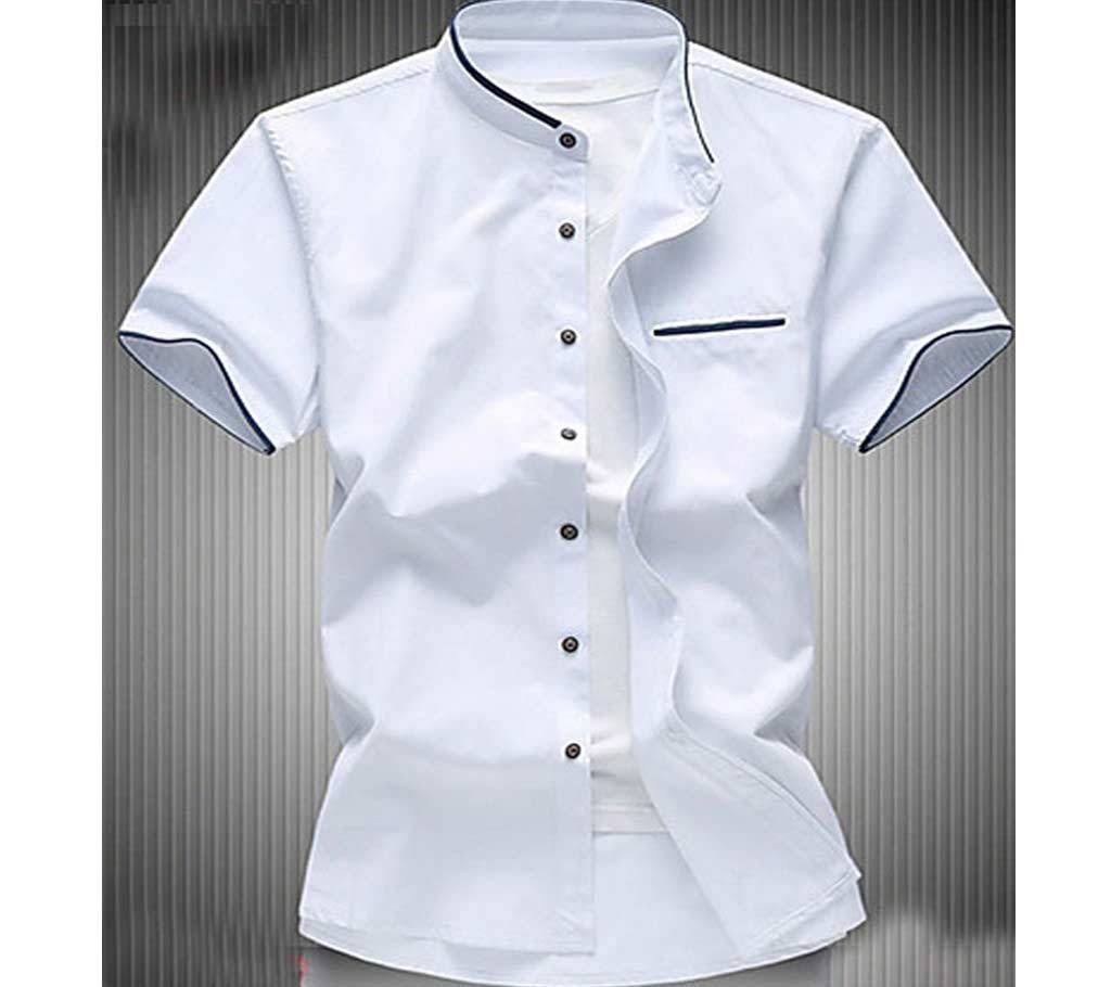Short Sleeve Cotton Shirts for Men