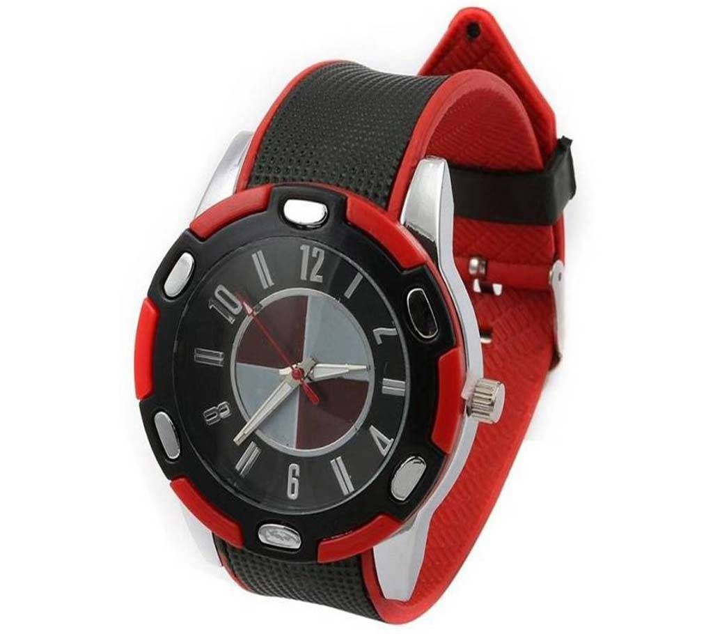 BMW Red Analog Wrist Watch for Men (Copy) 