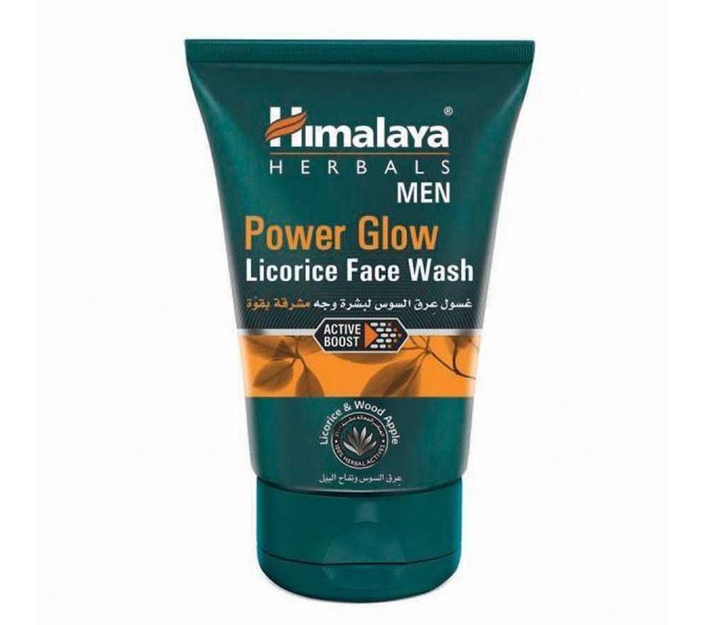 Himalaya men Power Glow facewash-100ml-India 