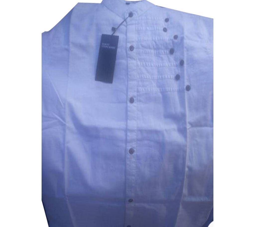  Cotton Long Sleeve Casual Shirt for Men 