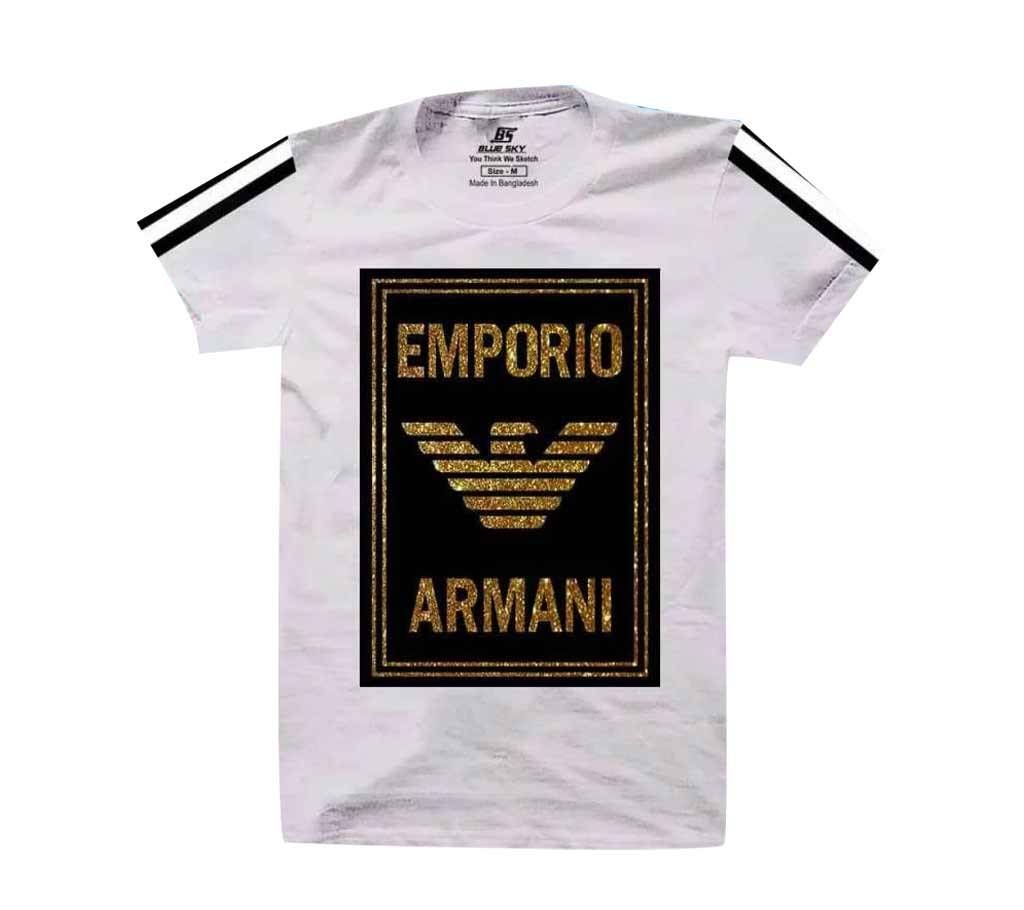 Mens Half Sleeve Cotton T-shirt 0019