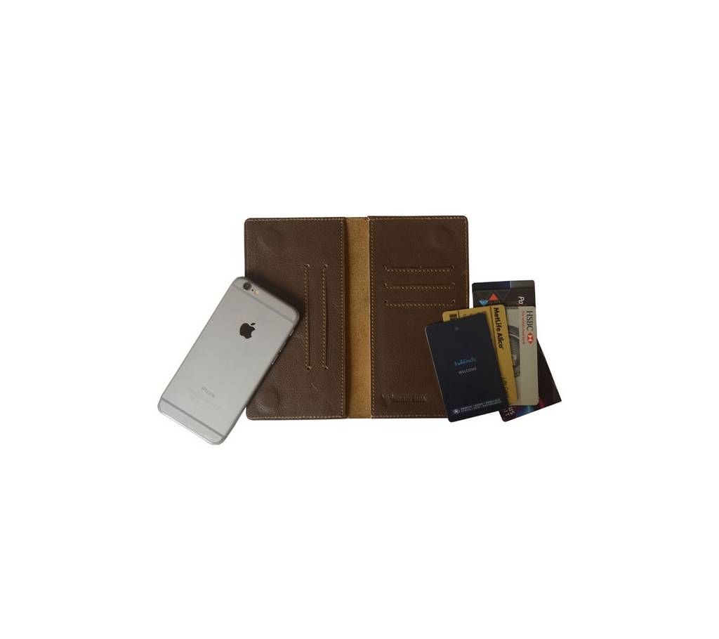 Leather Long Phone Wallet