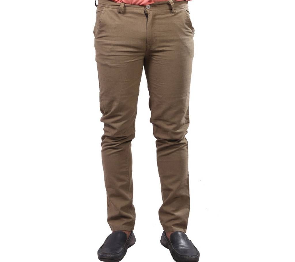 Burlywood Twill Gabardine Pant For Men