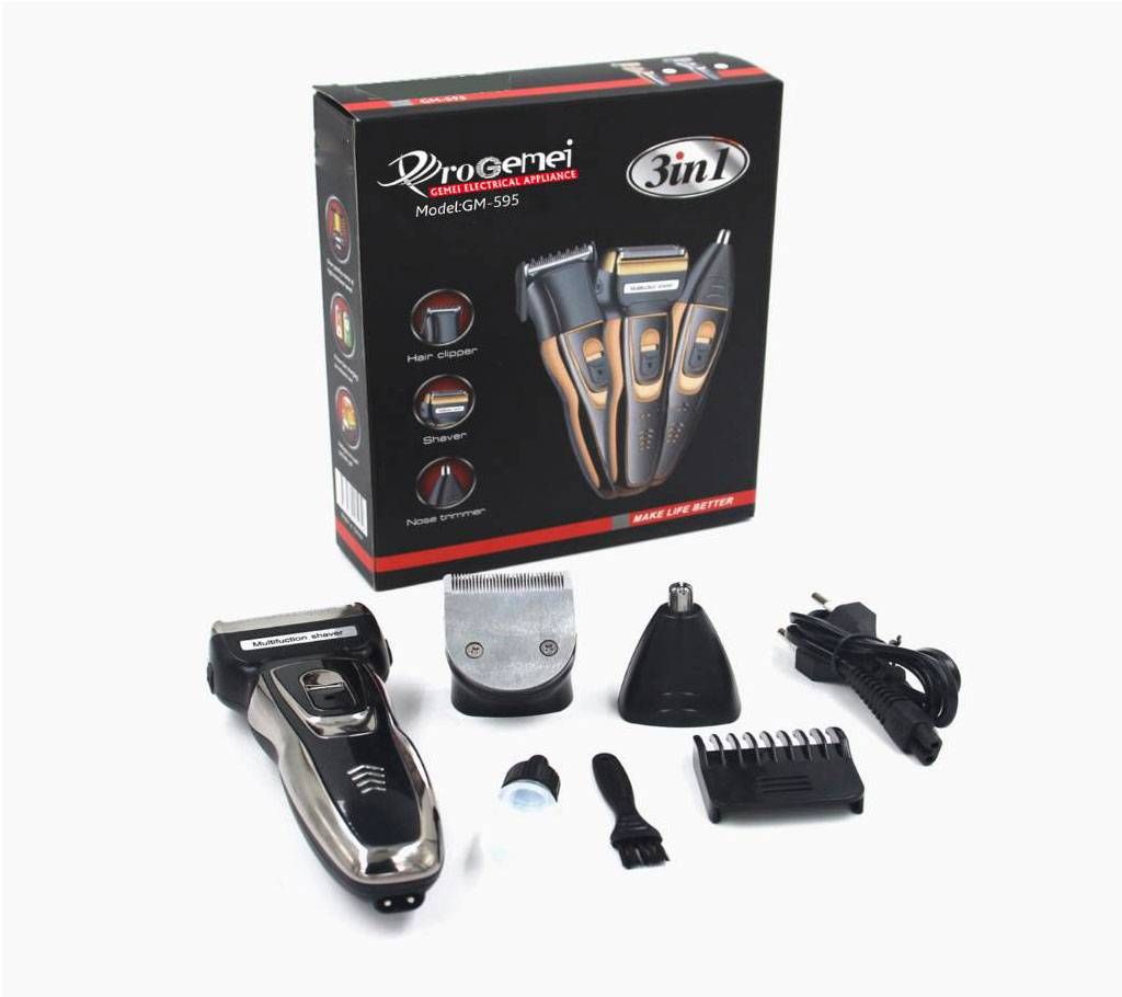 GEMEI GM 595 three-in-one shaver