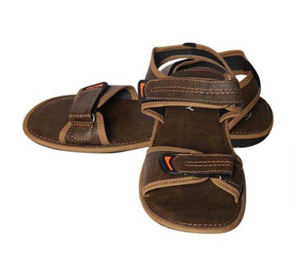 Men's Leather Sandal Olive