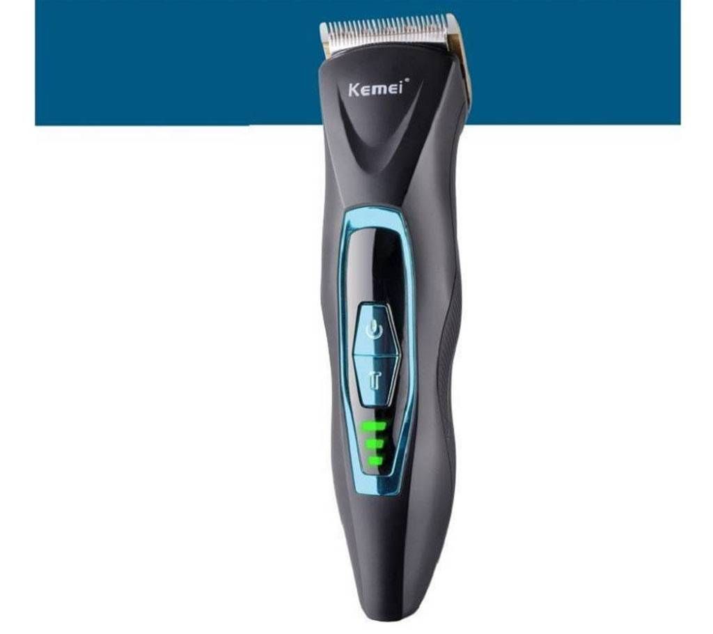 KEMEI KM-4003 Rechargeable Trimmer Black & Blue
