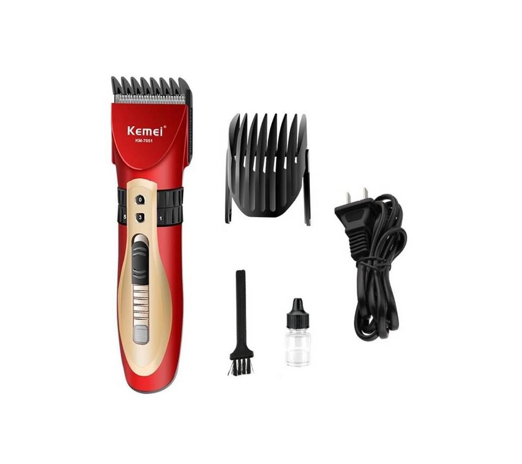 Kemei KM-7051 Cordless Rechargeable Trimmer