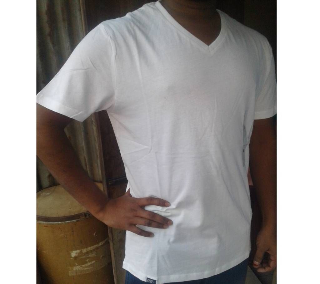 White solid T-Shirt