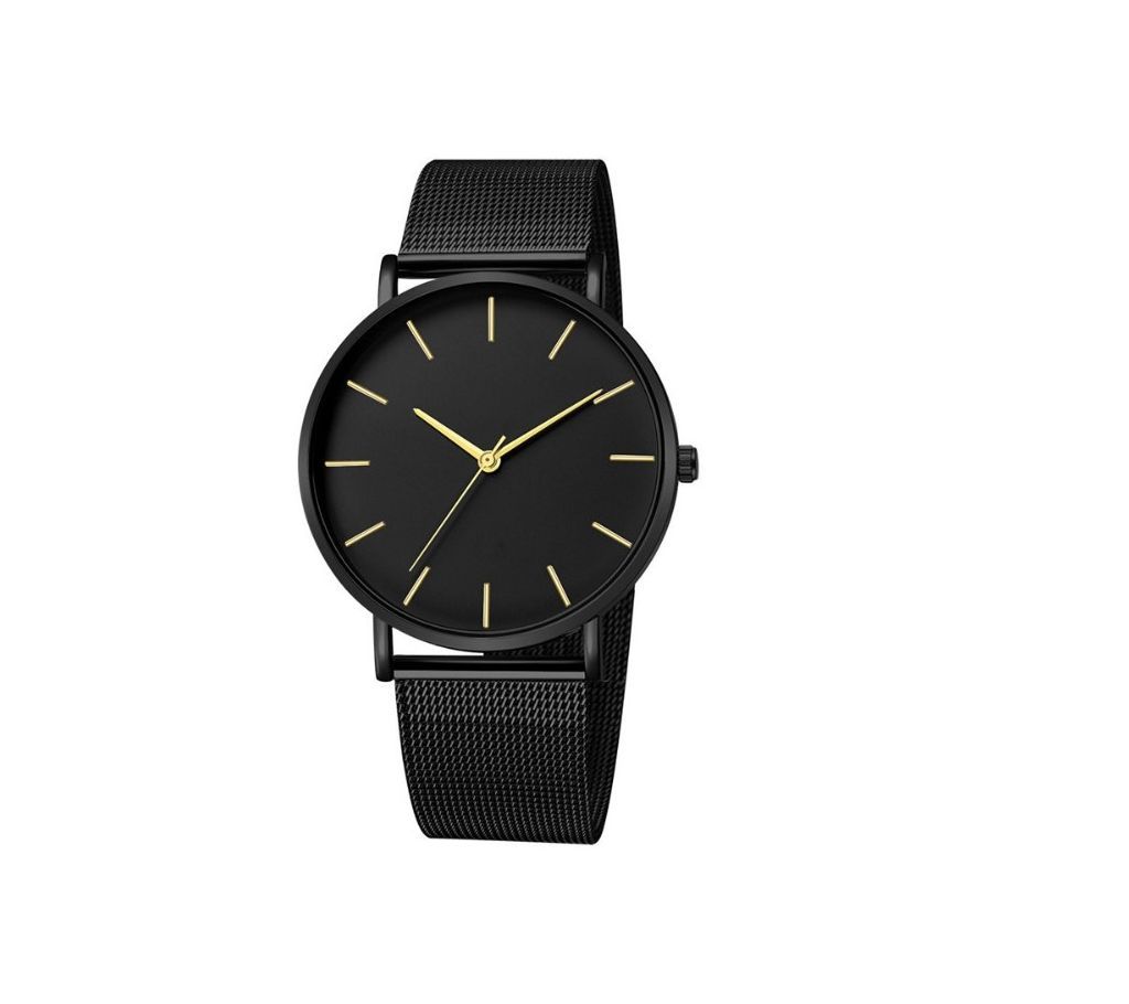 Men Stainless Steel Bracelet Watch
