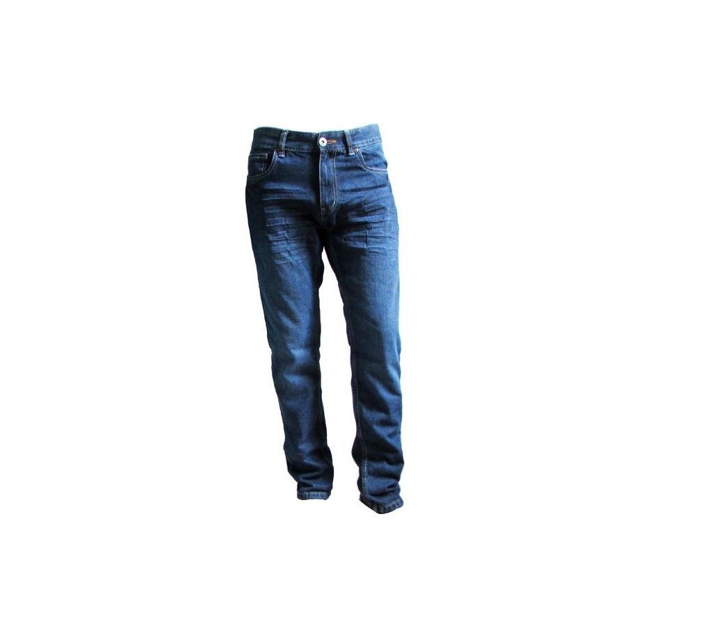 Royal Blue Denim Jeans Pants for Men