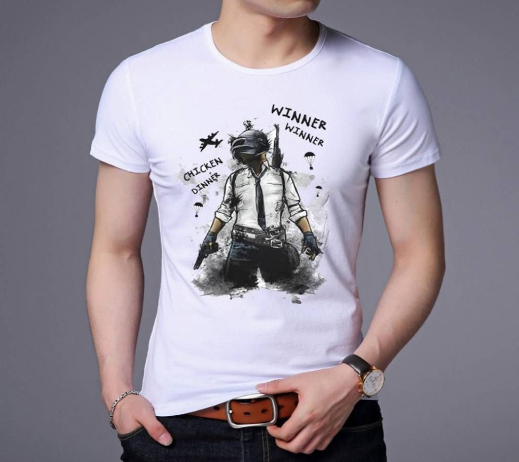 Jenst Half Sleeve Cotton T-shirt