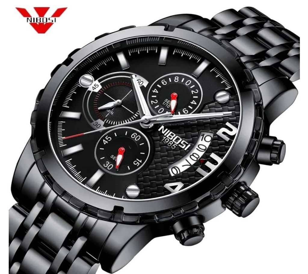 NIBOSI 2356  Mens Chronograph Quartz Wristwatch