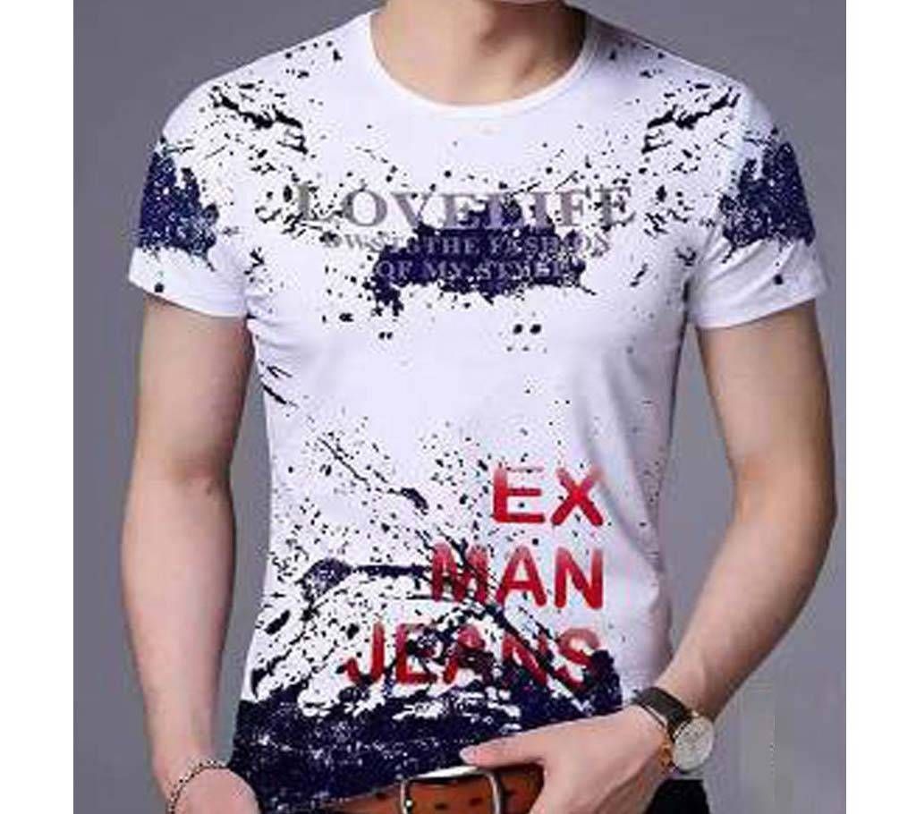 EX Man  Half sleeve Cotton T-shirt 