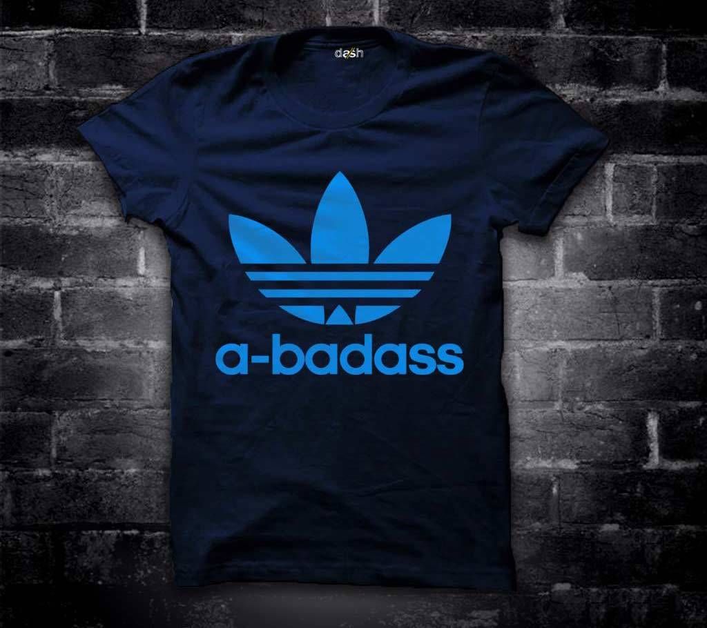 a-badass gents round neck t-shirt