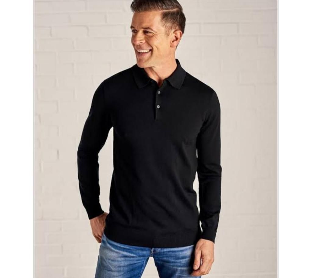 Full Sleeve Casual Polo Shirt for men