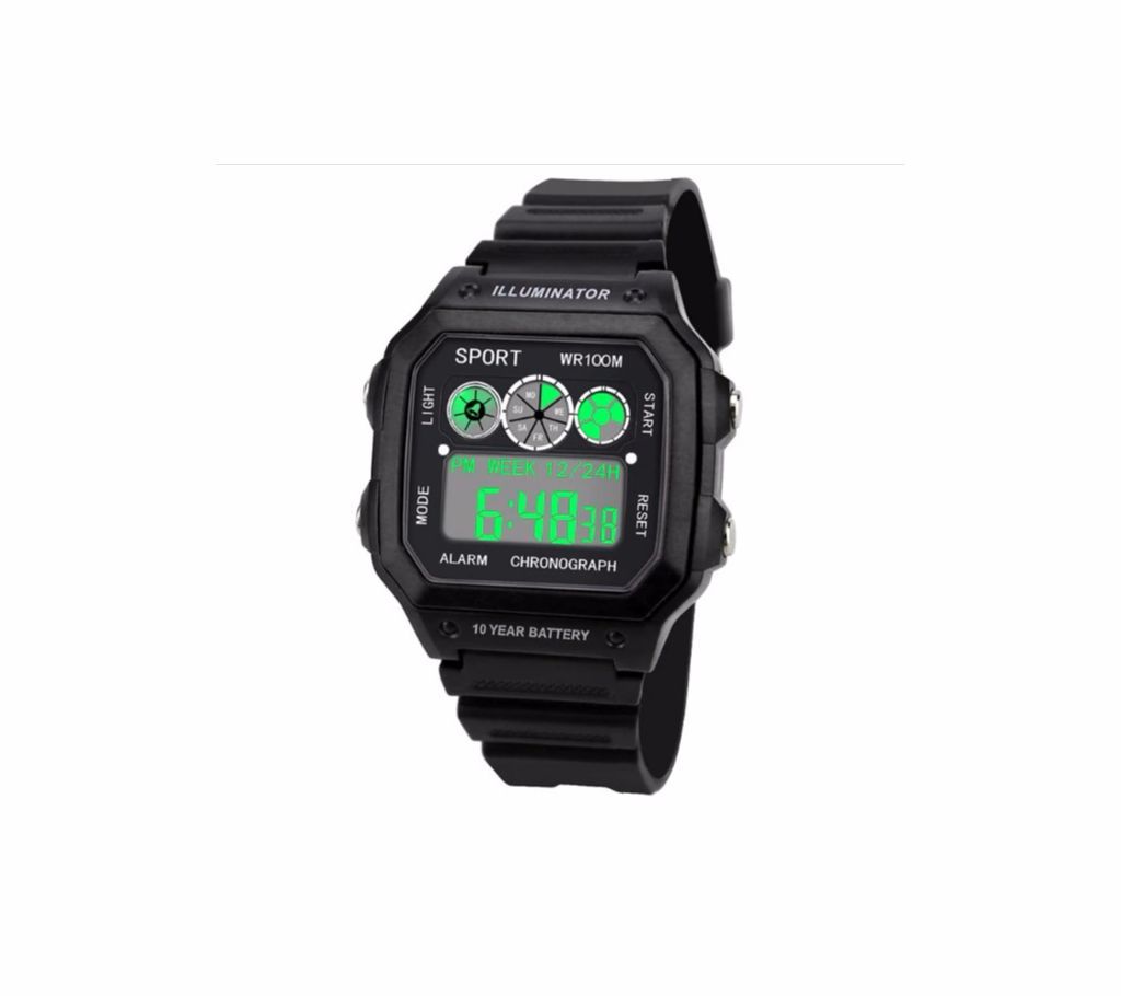 Luxury LED Waterproof Wrist Watch  For Men