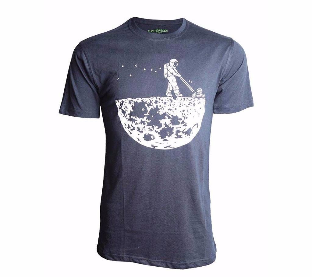 Moon Walker Black Men's T-Shirt