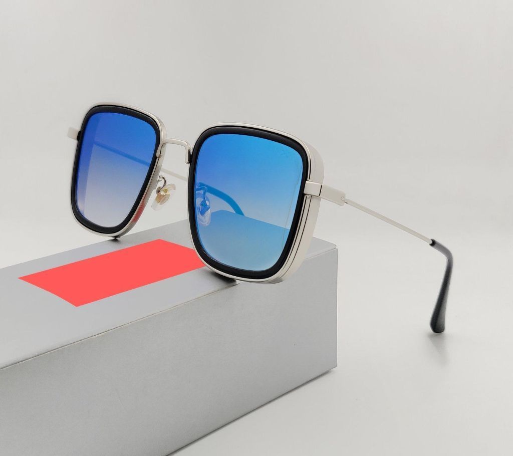 Blue Cool Sunglasses for men with Stylish Box