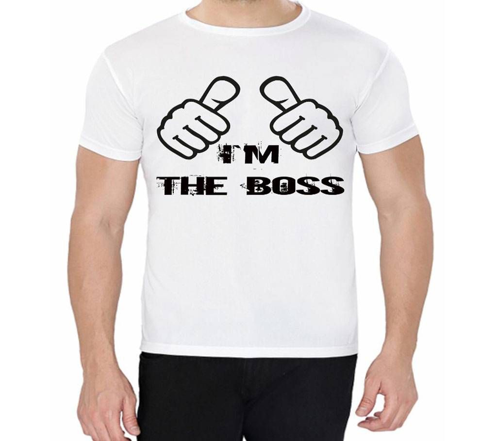 Boss - Half Sleeve T-shirt For Men