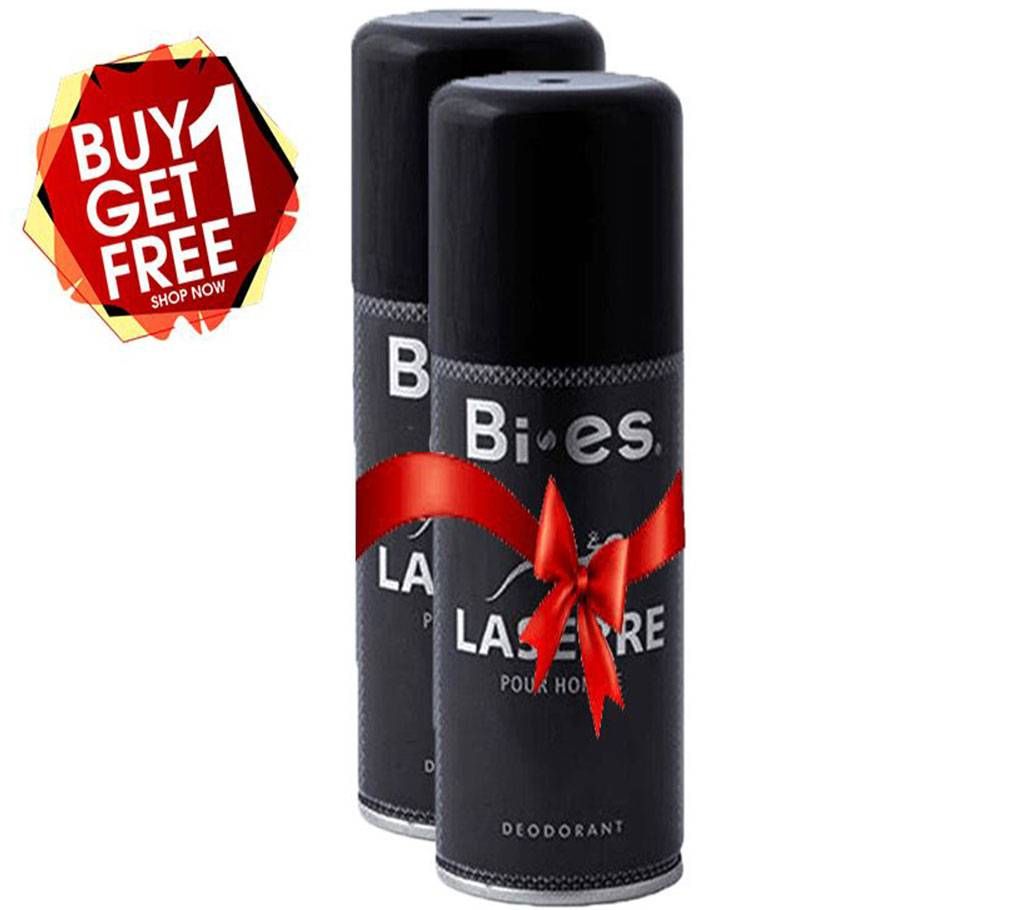 Bi-es Deodorant LASERRE MENS PERFUME 150ML-Poland(Buy 1 Get 1)