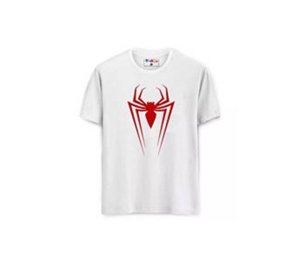 Rubber Printed summer half sleeve mens Tshirt 