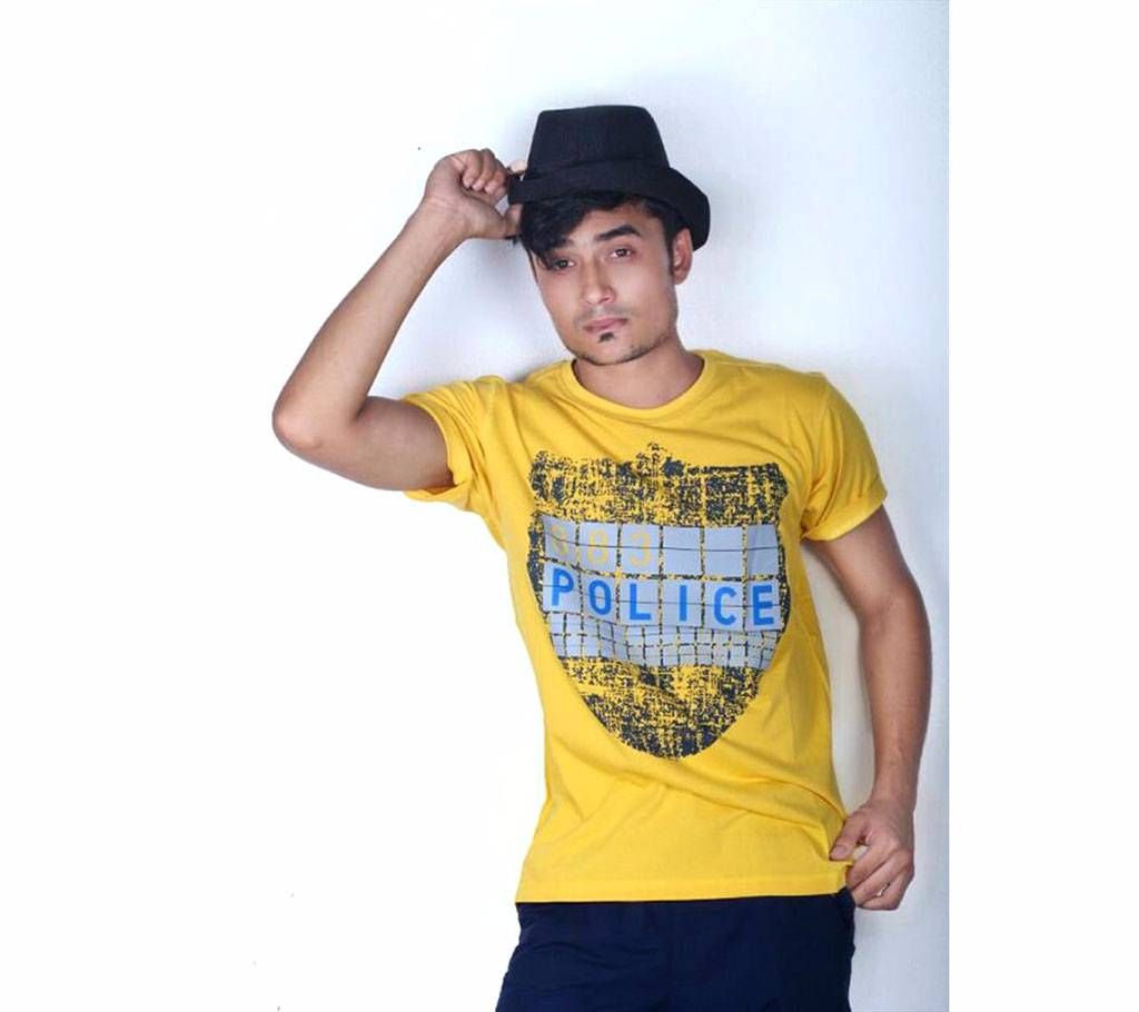 Police gents half sleeve cotton t-shirt- replica 