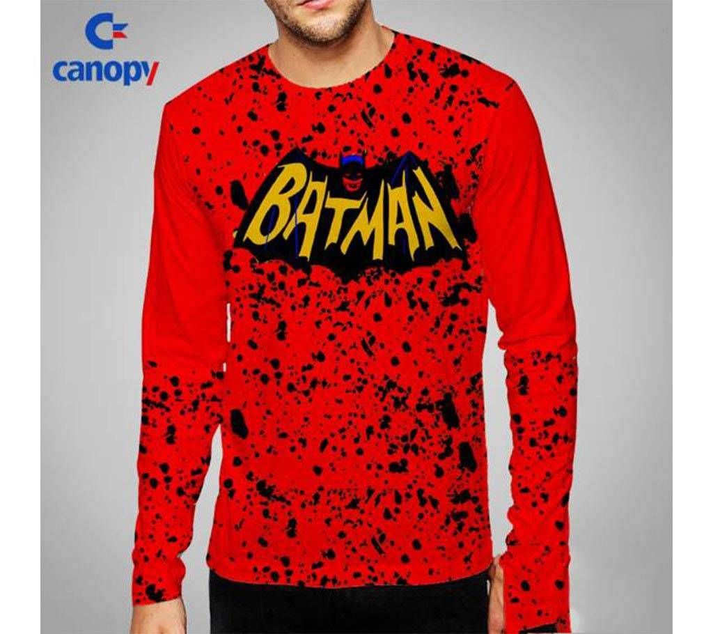 Batman printed full sleeve t-shirt for man 