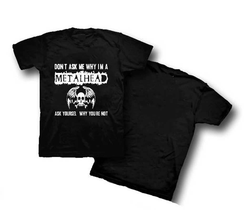 Metalhead Menz Half Sleeve T Shirt 